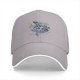 Black Baseball Cap With Whimsical Sushi Cat Bento Box Art