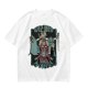 Olive T-Shirt With Wizard Force Graphic Art Print