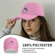 Black Baseball Cap With Blue Totoro Inspired Graphic Print