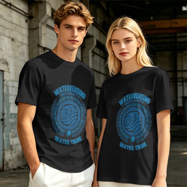 Waterbending University Water Tribe Graphic T-Shirt