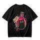 Olive T-shirt with a potion bottle holding a black cat that says don't open evil inside do it