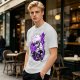 Olive Anime Graphic T-Shirt Featuring Killua Zoldyck