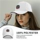 Black Baseball Cap With Colorful Mystical Geometric Emblem Print