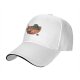 Black Baseball Cap with Godzilla Ramen Bowl Graphic Print