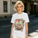 Olive T-Shirt With Octopus Chef In Ramen Bowl Graphic