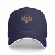 Black Baseball Cap With Magic The Gathering Mana Symbols Artwork