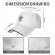 Black baseball cap with 'No Less Despresso' coffee cup graphic