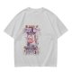 Olive t-shirt with anxious unicorn glitter water and anxiety print
