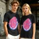 Olive T-Shirt With Funny Colon Graphic 'Keeps Your Poop On The Way' Print