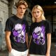 Olive Anime Graphic T-Shirt Featuring Killua Zoldyck