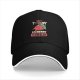 Black baseball cap with 'Not Today I'm Berry Tired' strawberry graphic