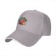 Black Baseball Cap with Caffeine Team Coffee Graphic Print