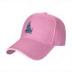 Black Baseball Cap With Decorated Christmas Tree Graphic
