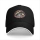Certified Treasure Hunter Raccoon Graphic Black Baseball Cap