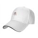 Black Baseball Cap With Cute Bloody Ghost Graphic
