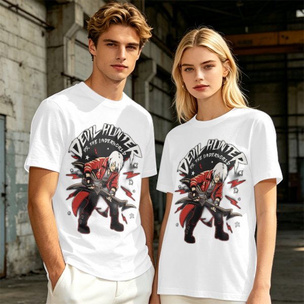 Devil Hunter vs The Underworld Graphic T-Shirt