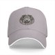 Black baseball cap with emotional support demon graphic