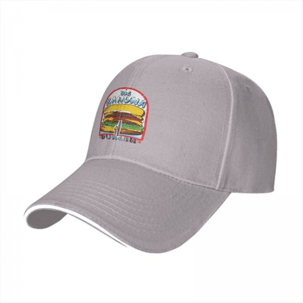 Big Kahuna Burger Graphic Black Baseball Cap
