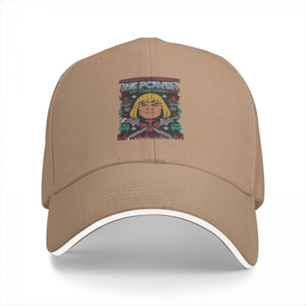 He-Man The Power of Christmas Graphic Black Baseball Cap