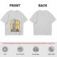 Olive T-Shirt With Funny Taco Characters Around A Campfire