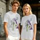 Olive Zombie Hand Holding Coffee Mug 'More Coffee!' Graphic T-Shirt