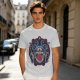 Olive T-Shirt With Dungeons & Dragons Beholder Monster Print