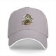 Black Baseball Cap With Colorful Fantasy Art Graphic Print