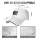 Black baseball cap with 'Everything is Terrible' skeleton graphic