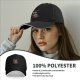 Black baseball cap with skeleton toasting beer and 'Cheers to my crappy future' text