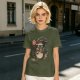 Christmas Totoro at Bus Stop Graphic T-Shirt