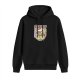 Black hoodie with Stardrop ramen bowl graphic design