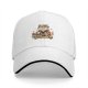 Black Baseball Cap With Cute Sushi Chef Cat Graphic