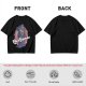 Olive T-Shirt with Cartoon Grim Reaper 'Last Responder' Print