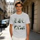 Olive T-Shirt With Cute Rolling Panda Graphic Prints