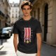 Olive T-Shirt With Cartoon Bacon Champion Medal Print