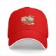 Black Baseball Cap With Cute Cat Ramen Bowl Graphic