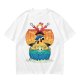 One Piece Thousand Sunny Ship Graphic Olive T-Shirt