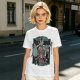 Olive T-Shirt With Wizard Force Graphic Art Print
