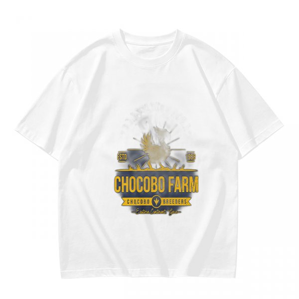 Olive Chocobo Farm Graphic T-Shirt for Fans