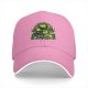 Black Baseball Cap with Maleficent Halloween Themed Print