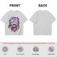 Olive T-shirt with Joyboy Gear 5 Luffy Laughing Anime Print