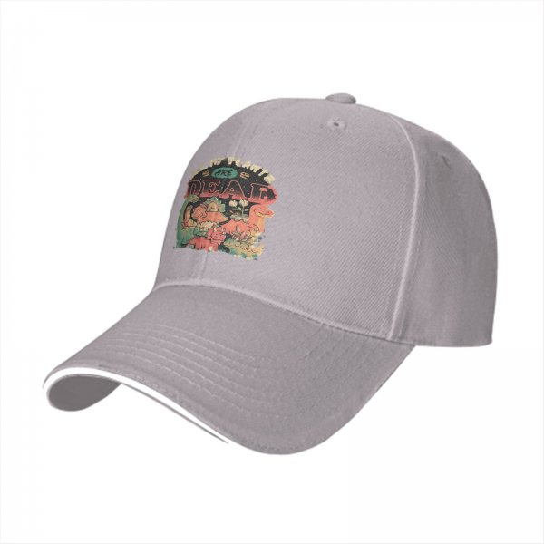 All My Plants Are Dead Dinosaur Graphic Baseball Cap