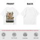 Olive T-shirt with Hee-Hee-Man Master of Pop Lifting Barbell Graphic