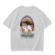 Olive T-Shirt With Grumpy Unicorn 50% Magic 50% Done Print