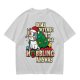 In My Defense It Was Wobbling Anyway Christmas Cat T-Shirt