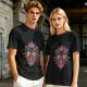 Olive Green T-Shirt With Majora's Mask Graphic Print