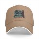 Black baseball cap with White Dragon neon style graphic print