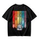Dungeons and Dragons Polyhedral Dice Rainbow Graphic T-Shirt