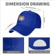 Black Baseball Cap With Cute Taco Dinosaur Graphic Print