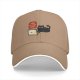 Black Baseball Cap With Funny Cat Purr My Last Email Laptop Print